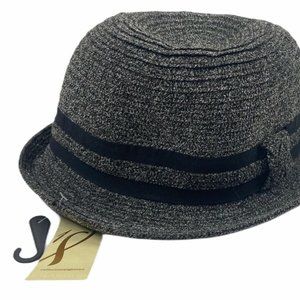 NWT Collection Eighteen Women's Gray fedora hat